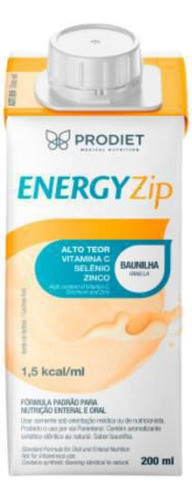 Energyzip 200 Ml Baunilha Kit Com 12 Un - Prodiet 0