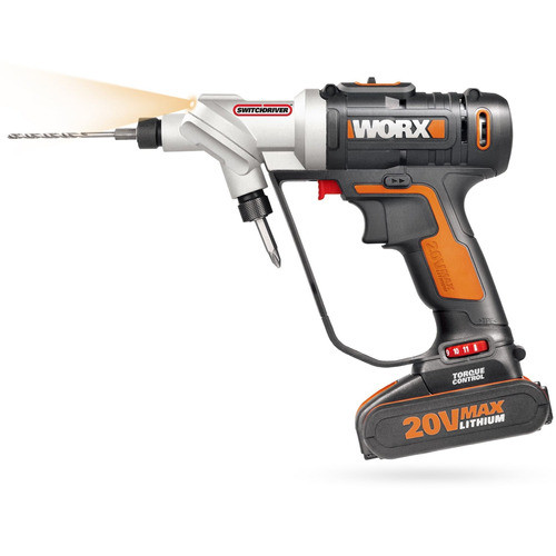 Atornillador A Batería Doble Cabezal 20v Worx Wx176.3 1