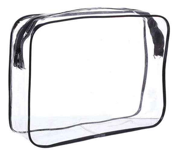 Bolsa De Maquiagem Transparente Para Itens 25cmx6cmx18cm 0