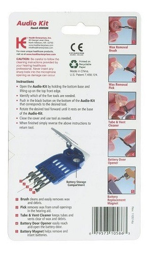Kit De Limpieza De Audífonos Acu-life 1