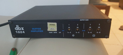 Dbx 1024 Amplificador De Buffer 0