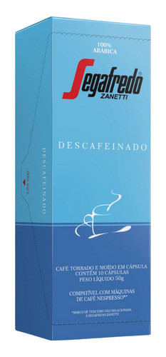 Cápsulas De Cafe Segafredo Descafeinado Pack X20 1