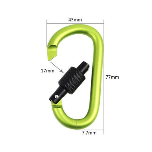 18pcs Camping Al Aire Libre De Aluminio Aleación D Tornillo 1