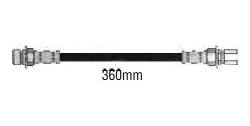 Flexible De Frenos Delantero Chevrolet Rally Sport Chevy 0