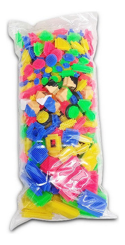 Daki Bolsa 336 Piezas Bloques Ruedas Y Caritas Ploppy 117210 1