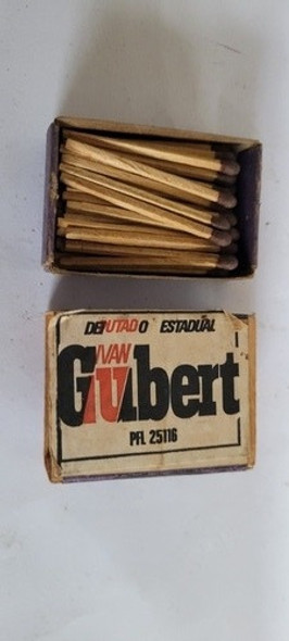 Caixa De Fósforo Coleção Campanha Deputado Ivan Gubert 1983 1