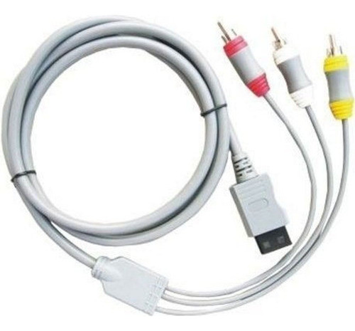 Cable Av Rca Video Imagen Sonido Para Nintendo Wii 1