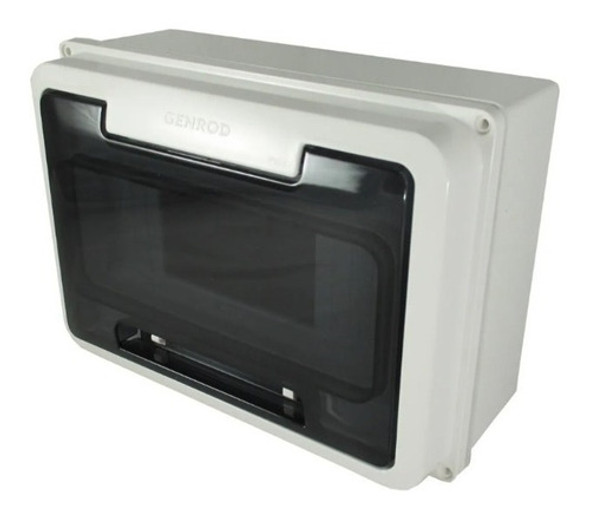 Caja Para Termica Ip65 Estanco Pilar 8 Bocas Genrod - Blanco 1
