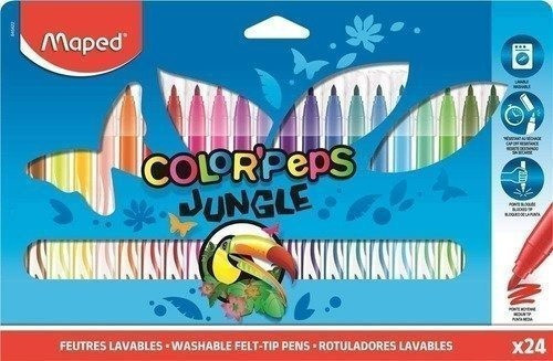 Marcadores X24 Jungle Color Peps Maped 845422 1