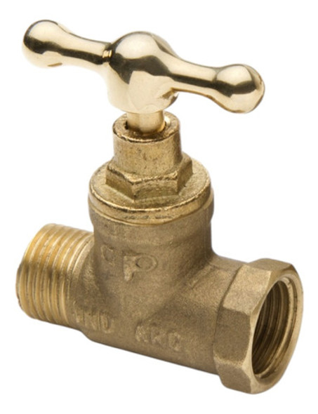 Llave De Paso Agua Bronce M/h De 1/2 Llave Cruz De Bronce 0 Llave De Paso Agua Bronce M/h De 1/2 Llave Cruz De Bronce 0