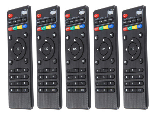 5 Unidades De Controle Remoto Compatível Com Avec 0