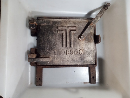 Porta Forno Fogão A Lenha Tedesco Original 1