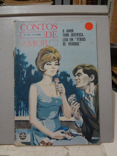 Revista Contos De Amor Nº 109 - 1965 -  Férias De Verdade 0