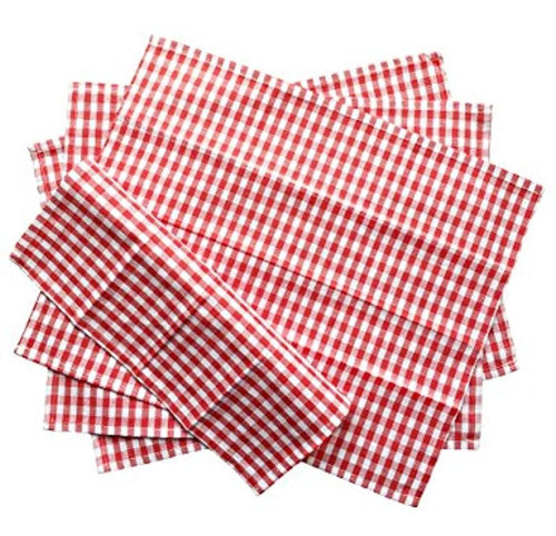 Itoolai Rojo Y Blanco A Cuadros Cocina Manteles De Mesa Jueg 0