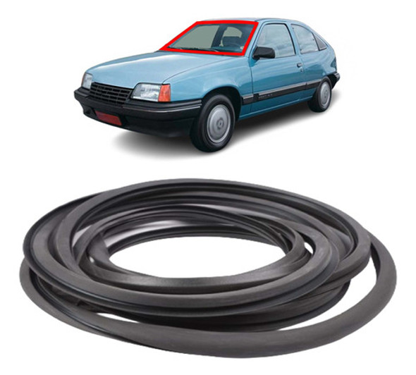 Borracha Guarnição Vidro Parabrisa Gm Kadett 1989 A 1998 0