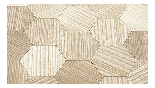 2" Madera Hex&aacute;gono Cutout Formas Unfinished&nbs. 1