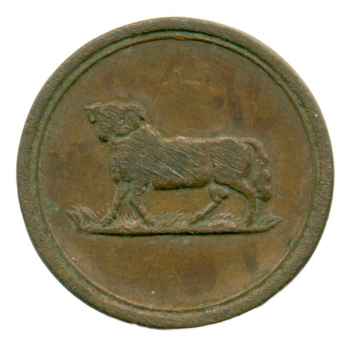 Argentina Ficha San Genaro Monte, Bs. As. Argentina Vellón 0