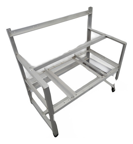 Rack Minero 6 Gpu Mining Case Rig Aluminio Apilable 0