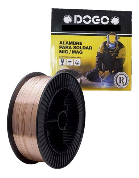 Alambre Para Soldar Mig/ Mag Dogo Rollo 0.8mm X 5kg 0