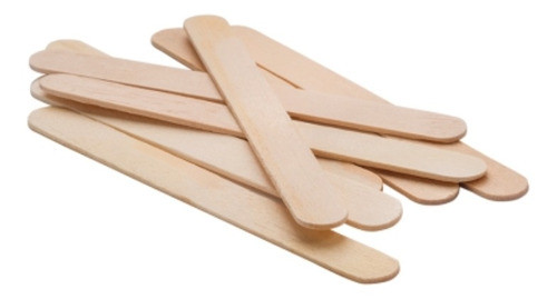Espátula Madera Uñas  Cremas  Depilación Peluquería Pack 100 1