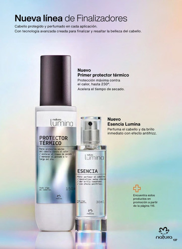 Protector Térmico Cabello Lumina Natura - Lvdm 1