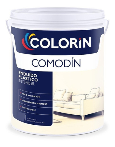 Enduido Plastico Para Interior Comodin X 1 Litro Colorin 0