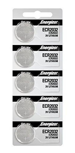 Energizer 2032 Bateria Cr2032 Litio 3v (1 Paquete De 5) 0