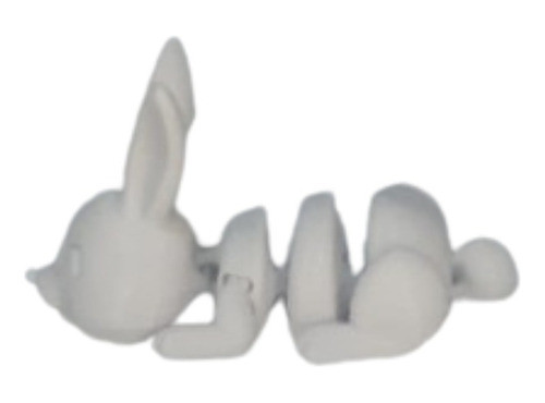 Conejo Articulado Flexible Juguete 3d 1
