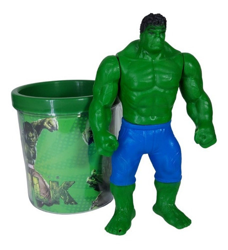 Kit Boneco Hulk 15 Cm + Caneca 350 Ml 0