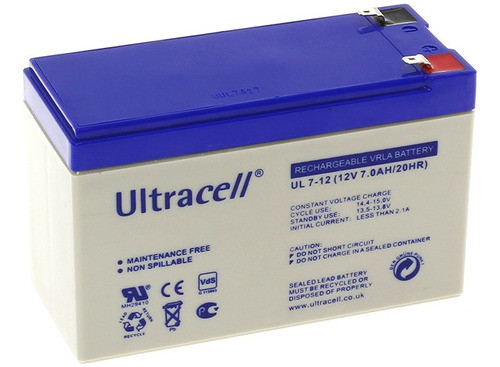 Bateria De Gel 12v 7amp. 0