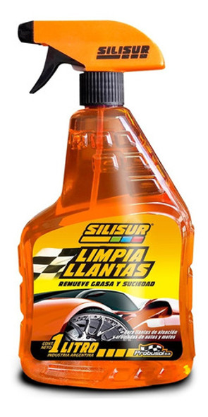 Limpia Llantas Con Gatillo Silisur 1lt Pack 6un 1