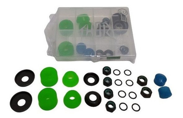 Box Kit Repair Thor 95a St Amortecedor Chupeta Arruela Porca 1