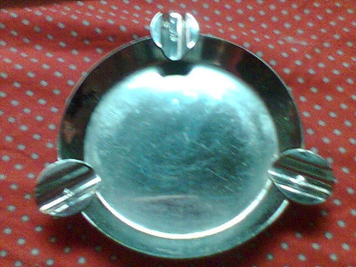 Pbe Cenicero Acero Inoxidable Reforzado Tres Bocas. 0