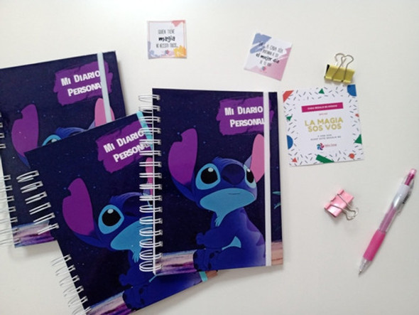 Diario Íntimo Stitch Full Color C/ilustraciones, Actividades 0