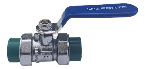 Llave De Paso Esférica Bronce 20mm Con Unión Doble Fusión 1