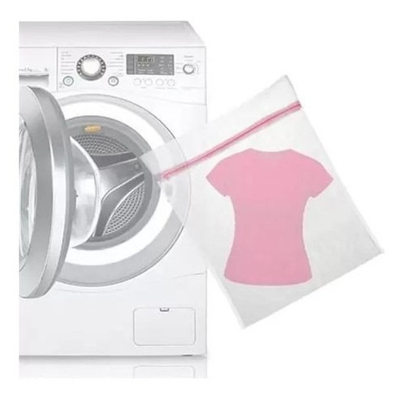 Kit 3 Sacos Lavar Roupa Delicada Grande 60x50cm 1