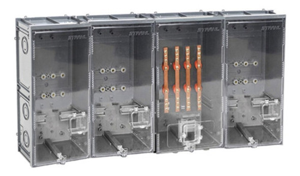 Caixa De Luz Para 3 Medidores Padrão Dmed 0