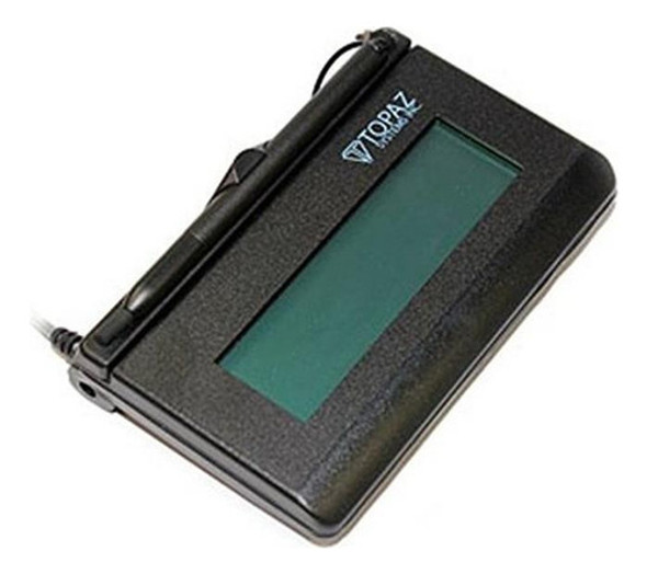 Topaz T-l462-b-r Lcd Pad De Captura De Firma 1 X 5 - Serial 0