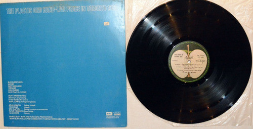 Frt Grátis John Lennon Live Peace Toronto 1969 Lp Nacional 1