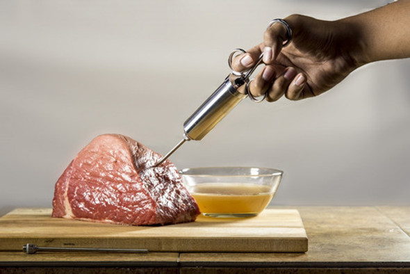 Jeringa Gastronómica De Plástico Para Marinar Carne Cocina 1