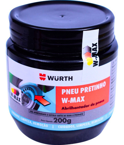 Pneu Pretinho Brilho E Proteção W-max Lyw 0