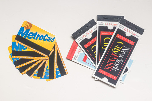Lote X8 Tarjetas Metrocard New York City Subte Colección 0
