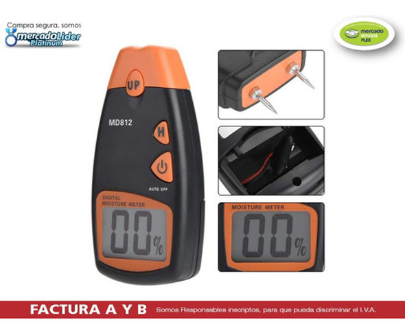 Medidor De Humedad Detector Madera Papel 2 Pines 1 Medidor De Humedad Detector Madera Papel 2 Pines 1