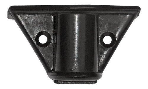 Toletera Lateral De Nylon Negro Reforzado Ø Orificio 18mm 0