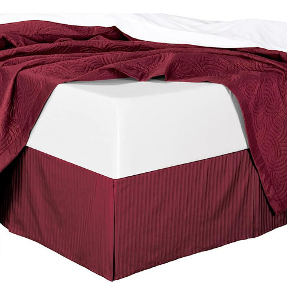 ~? Falda De Cama A Rayas De Calidad Premium Falda De Cama Pl 0