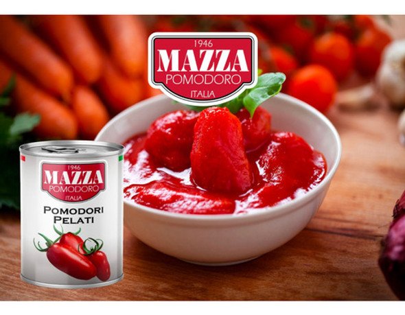 Lata Pomodori Pelati Mazza 400 Gr. Pack X6 1 Lata Pomodori Pelati Mazza 400 Gr. Pack X6 1
