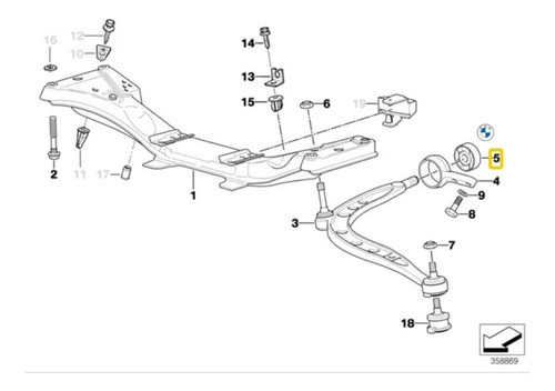 Kit Bujes Brazo Suspension Bmw 3 E36 316g M43 1