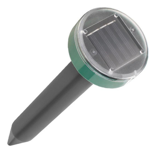 Repelente Ultrassónico Energia Solar Jardim Peste Cobra Rato 0