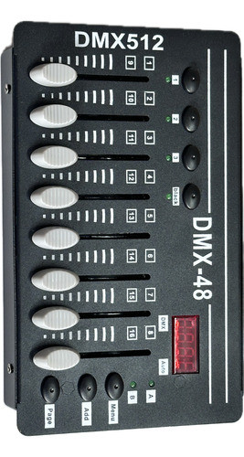 Consola Dmx-48 Mini Controlador Canales Portatil 1