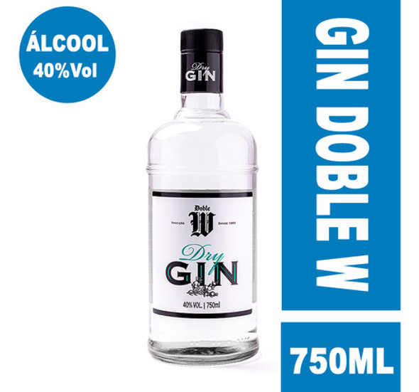Gin Doble W 750ml 1